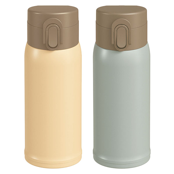 エアリーナ 真空二重ステンレス 軽量ワンタッチボトル 350ml