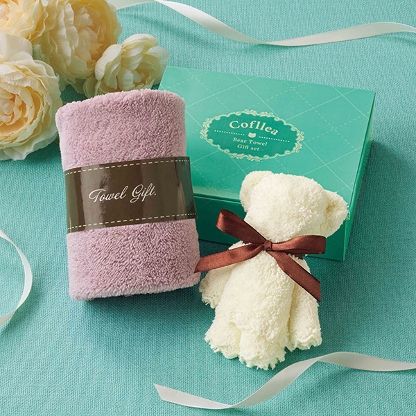 コフレア ベアタオルセット