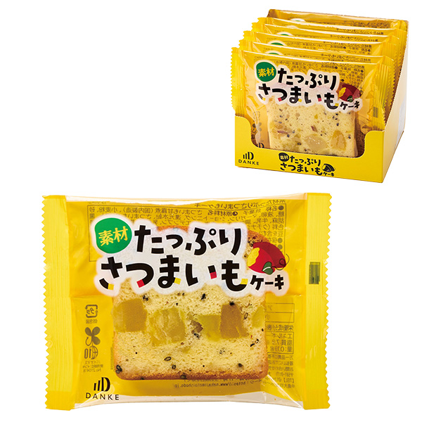たっぷりさつまいもケーキ