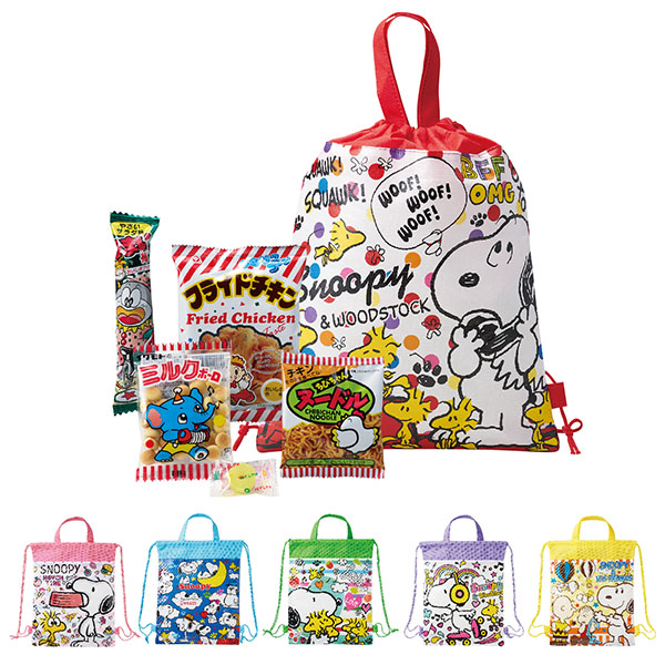 キャラクターバッグ付お菓子5点セット