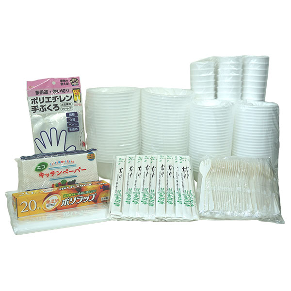 非常用簡易食器セット50人用