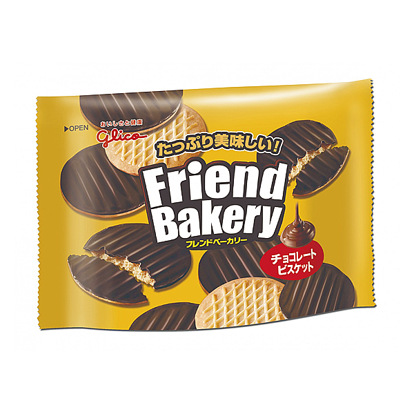 グリコ フレンドベーカリーチョコレートビスケット