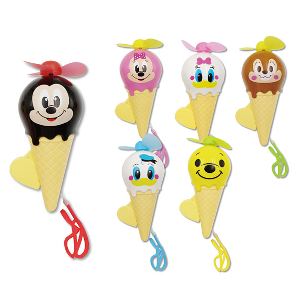 みんなのキャラクター アイスクリーム型手動ファン 記念品プラザ