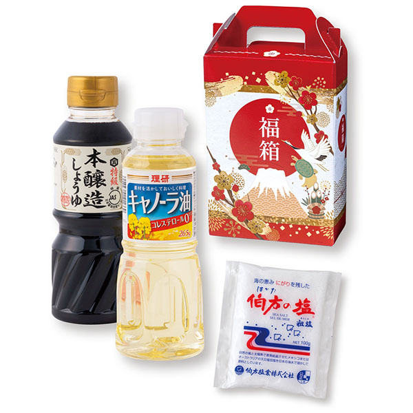 開運福箱 調味料3点セット
