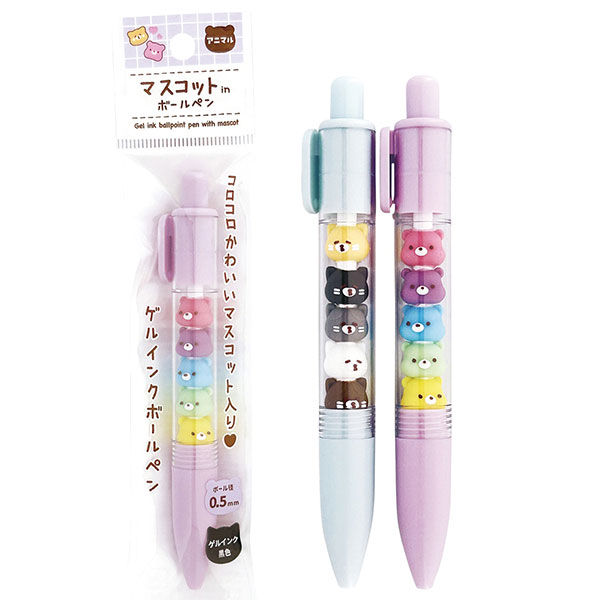 アニマルマスコットinボールペン1本