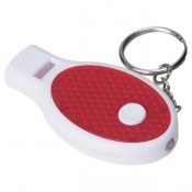 反射板付ライト ホイッスルキーホルダー