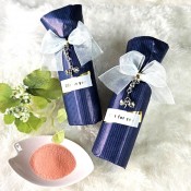 ネイビーシフォンバス