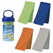 ボトル入りクールタオル