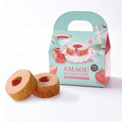 あまおうのしっとりバームクーヘン2個入