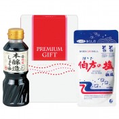 本醸造しょうゆ&伯方の塩ギフトセット