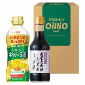 日清オイリオ ヘルシーオイル&国産丸大豆醤油ギフト