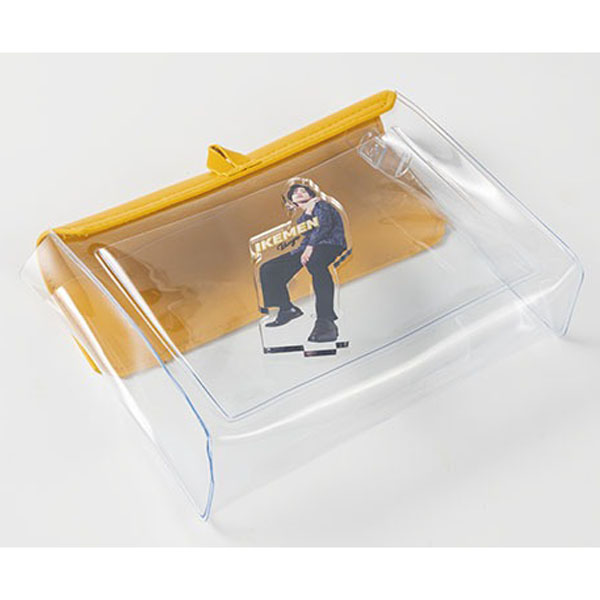 カラーフラップクリアポーチ(横型) カラーフラップクリアポーチ(横型)
