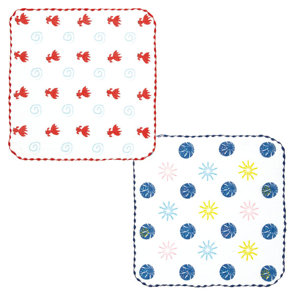 「ほんの気持ち」和柄ガーゼタオルハンカチ 「ほんの気持ち」和柄ガーゼタオルハンカチ