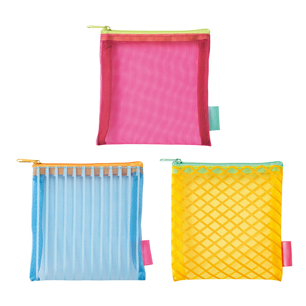 リアーク カラーメッシュポーチ リアーク カラーメッシュポーチ