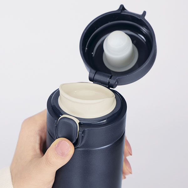 デイモ ワンタッチ真空ステンレスボトル400ml デイモ ワンタッチ真空ステンレスボトル400ml