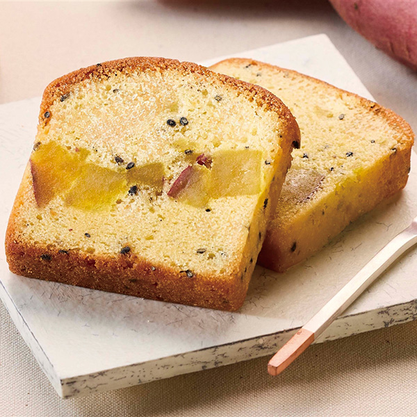 素材たっぷりさつまいもケーキ1個 素材たっぷりさつまいもケーキ1個