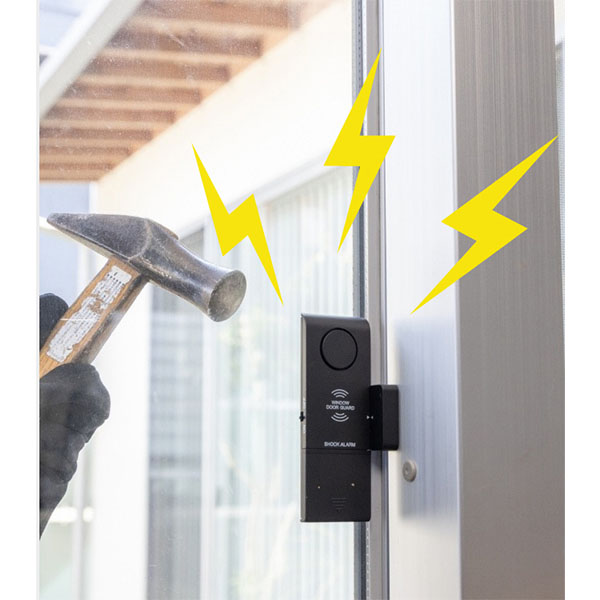 防犯アラーム マグネット&衝撃センサー 防犯アラーム マグネット&衝撃センサー