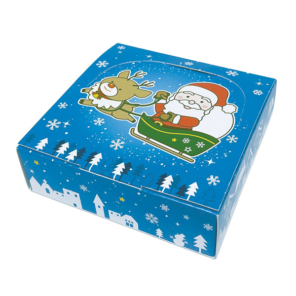 クリスマスBOXティッシュ20W クリスマスBOXティッシュ20W