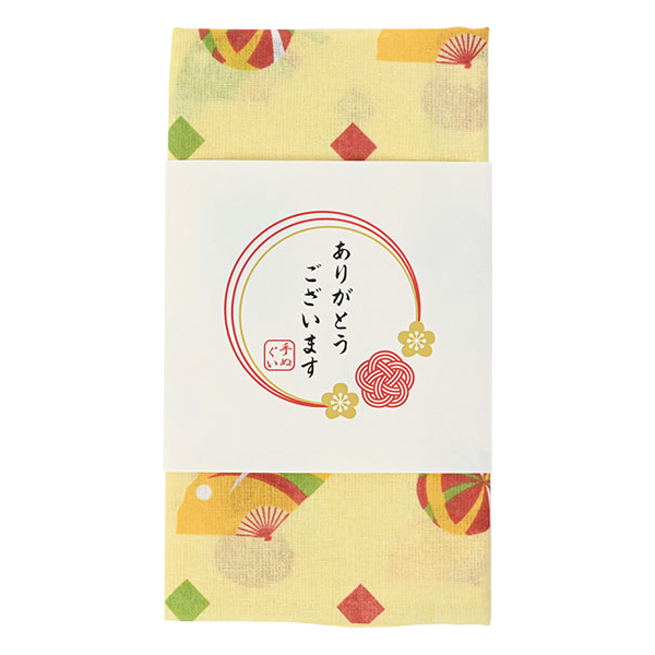 「ありがとうございます」手ぬぐい<和風縁起> 「ありがとうございます」手ぬぐい<和風縁起>