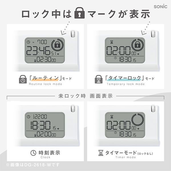 ソニック デジトックス ザ・ルーティン スマホ用 タイムロックケース ソニック デジトックス ザ・ルーティン スマホ用 タイムロックケース