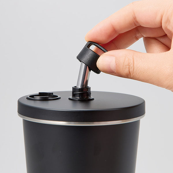 ストロー付ステンレスサーモタンブラー370ml ストロー付ステンレスサーモタンブラー370ml