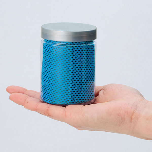 コンパクトボトルインクールタオル1枚 コンパクトボトルインクールタオル1枚