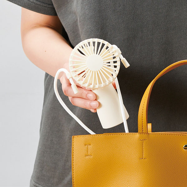 2WAYストラップファン 2WAYストラップファン