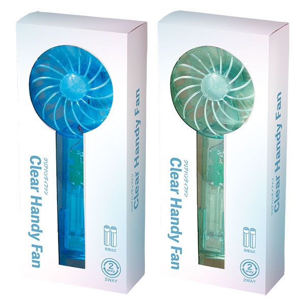 クリアハンディファン 1個 クリアハンディファン 1個