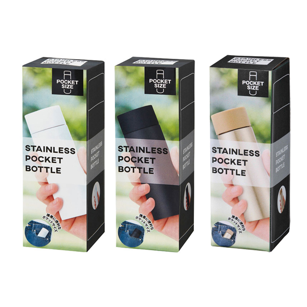 真空ステンレスポケットボトル1本 真空ステンレスポケットボトル1本
